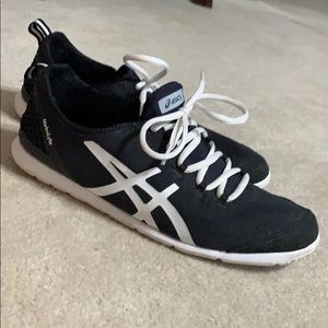 Black sneakers